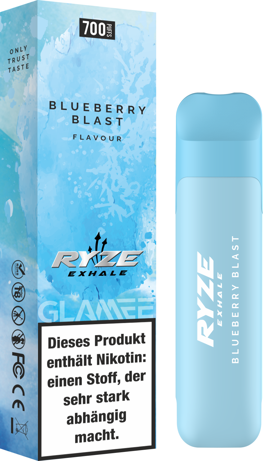 Ryze Exhale - Blueberry Blast 20mg