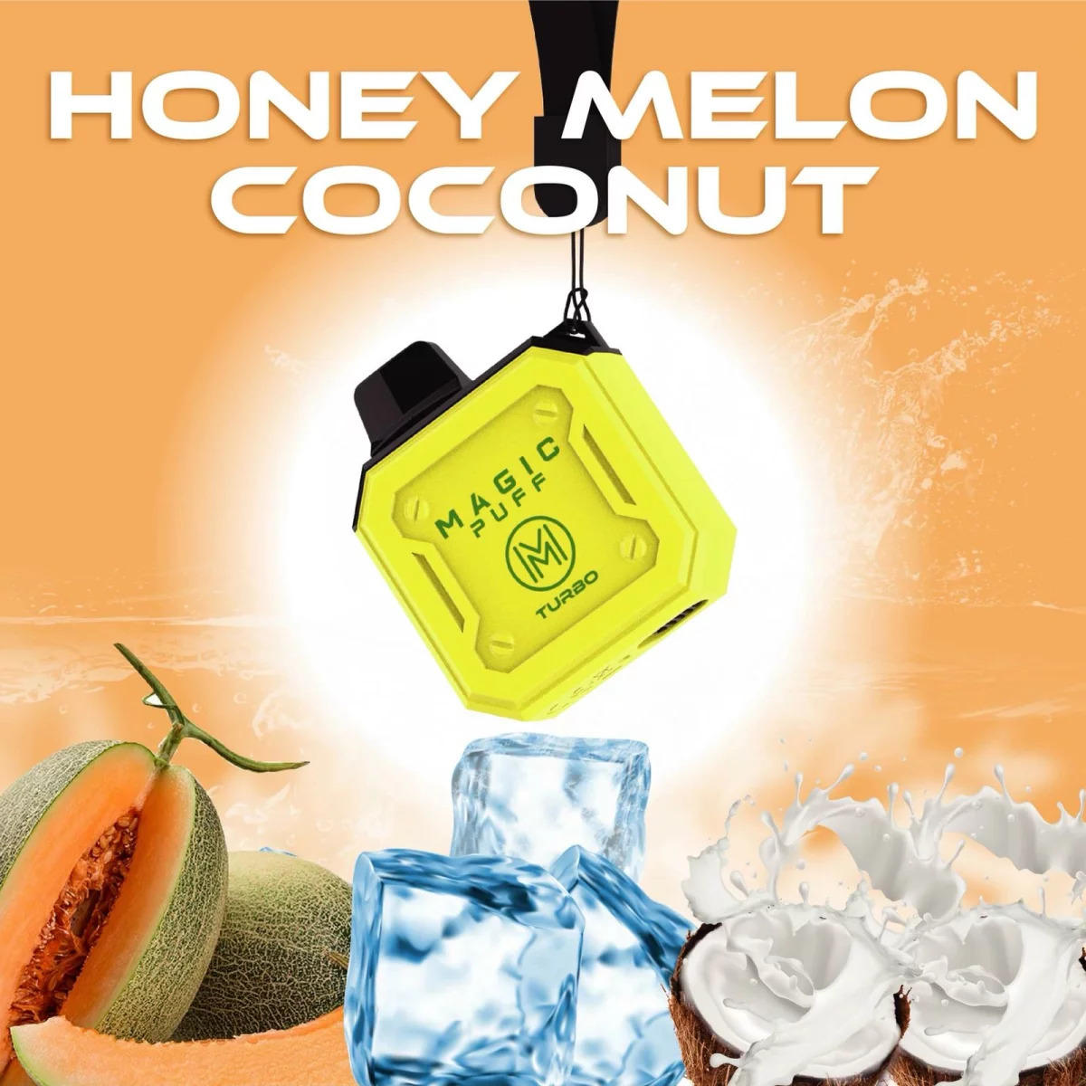 Magic Puff TURBO – Honey Melon Coconut – 20mg/ml