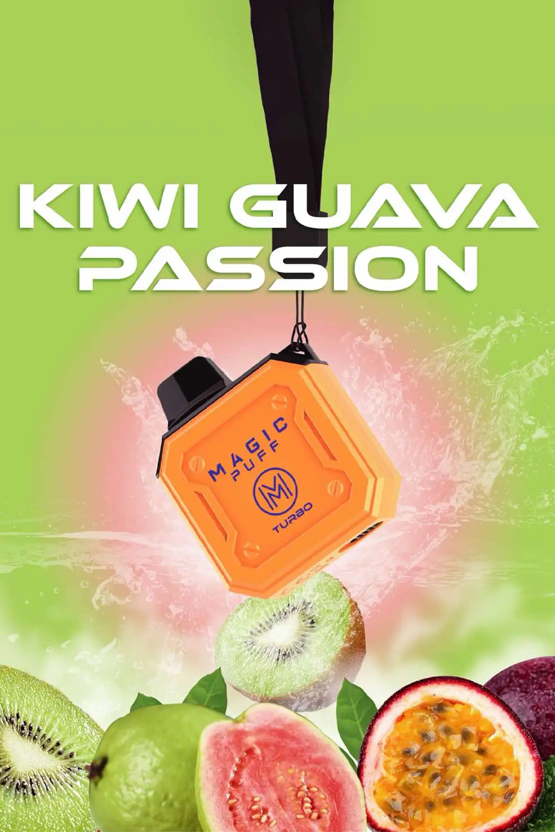 Magic Puff TURBO – Kiwi Guava Passion – 20mg/ml