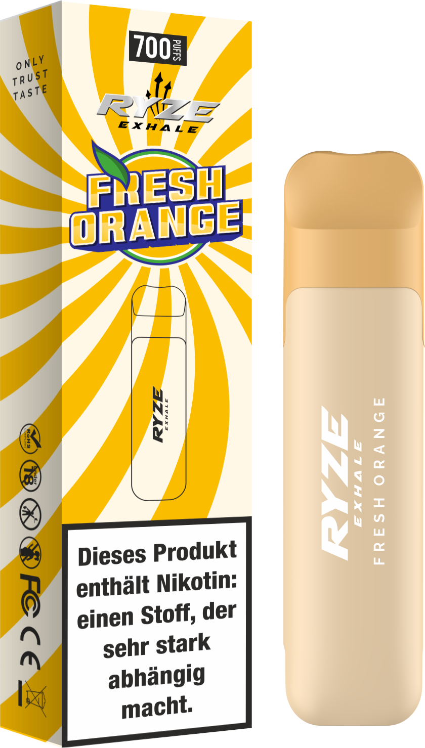 Ryze Exhale - Fresh Orange 20mg