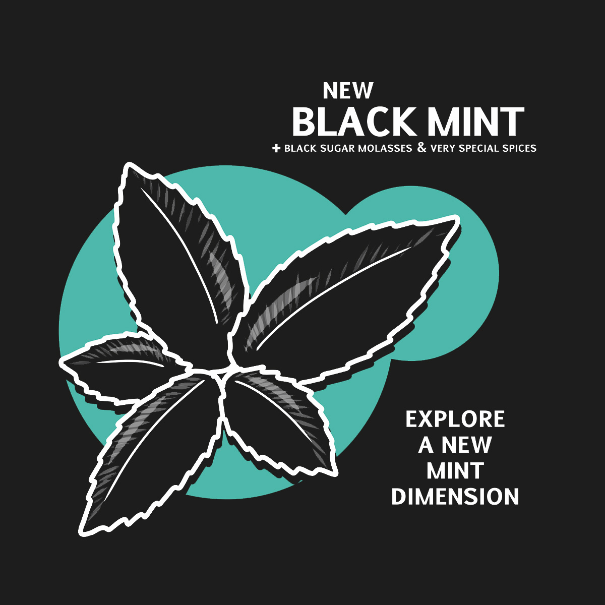 hookahSqueeze Black Mint 25g