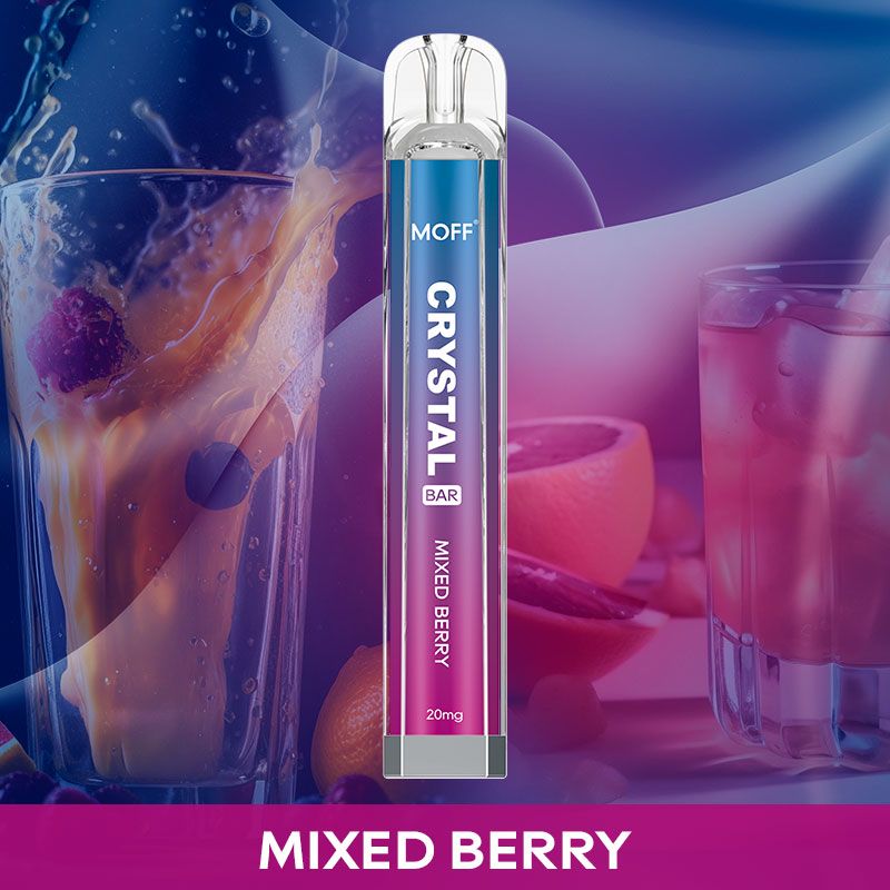 Crystal Bar Vape MOFF - Mixed Berry