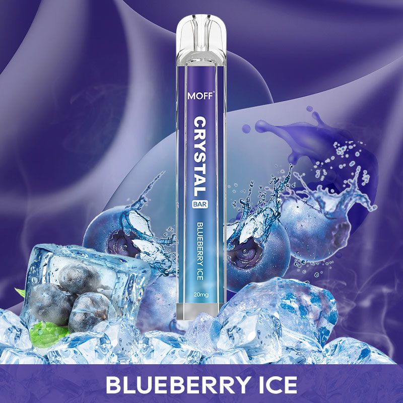 Crystal Bar Vape MOFF - Blueberry Ice