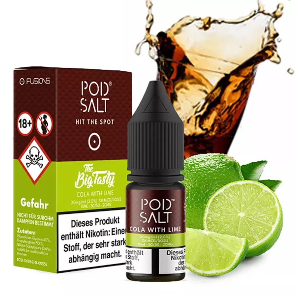 Pod Salt Cola with Lime 10ml - 20mg/ml