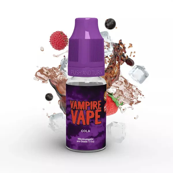 Vampire Vape Liquid - Cola - 10ml/0mg