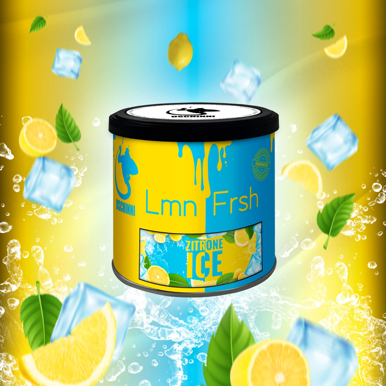 Dschinni Dry Base mit Aroma Lemon Fresh 65g