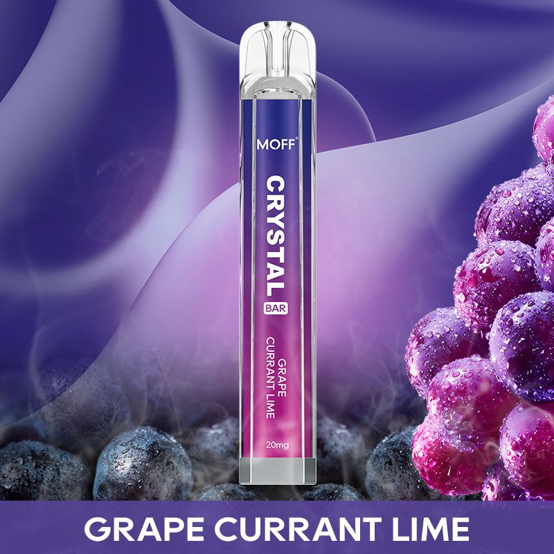 Crystal Bar Vape MOFF - Grape Currant Lime