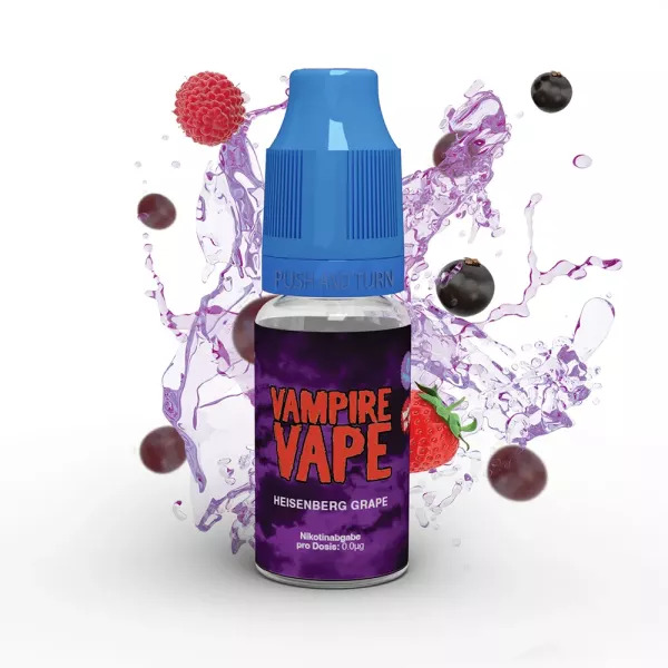 Vampire Vape Liquid - Heisenberg Grape - 10ml/3mg