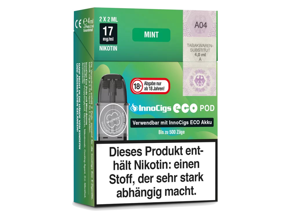 InnoCigs - Eco Pod Mint 17mg/ml